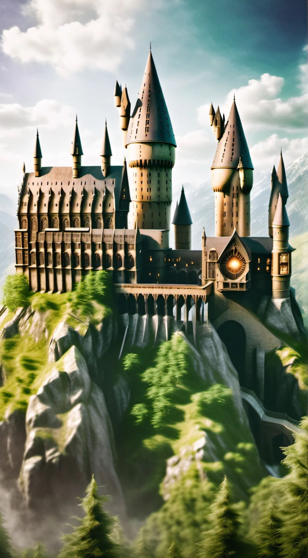 ai character: hogwarts🥰 background