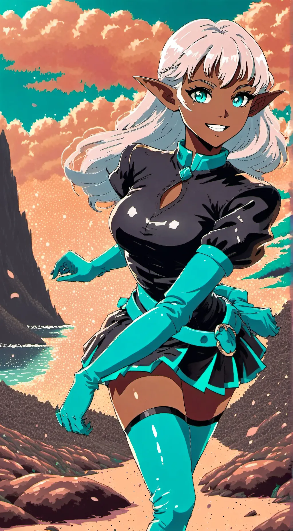 ai character: Shion  background