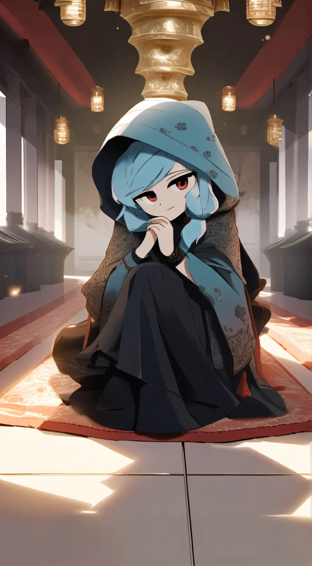 ai character: freaky astro BAHAH background