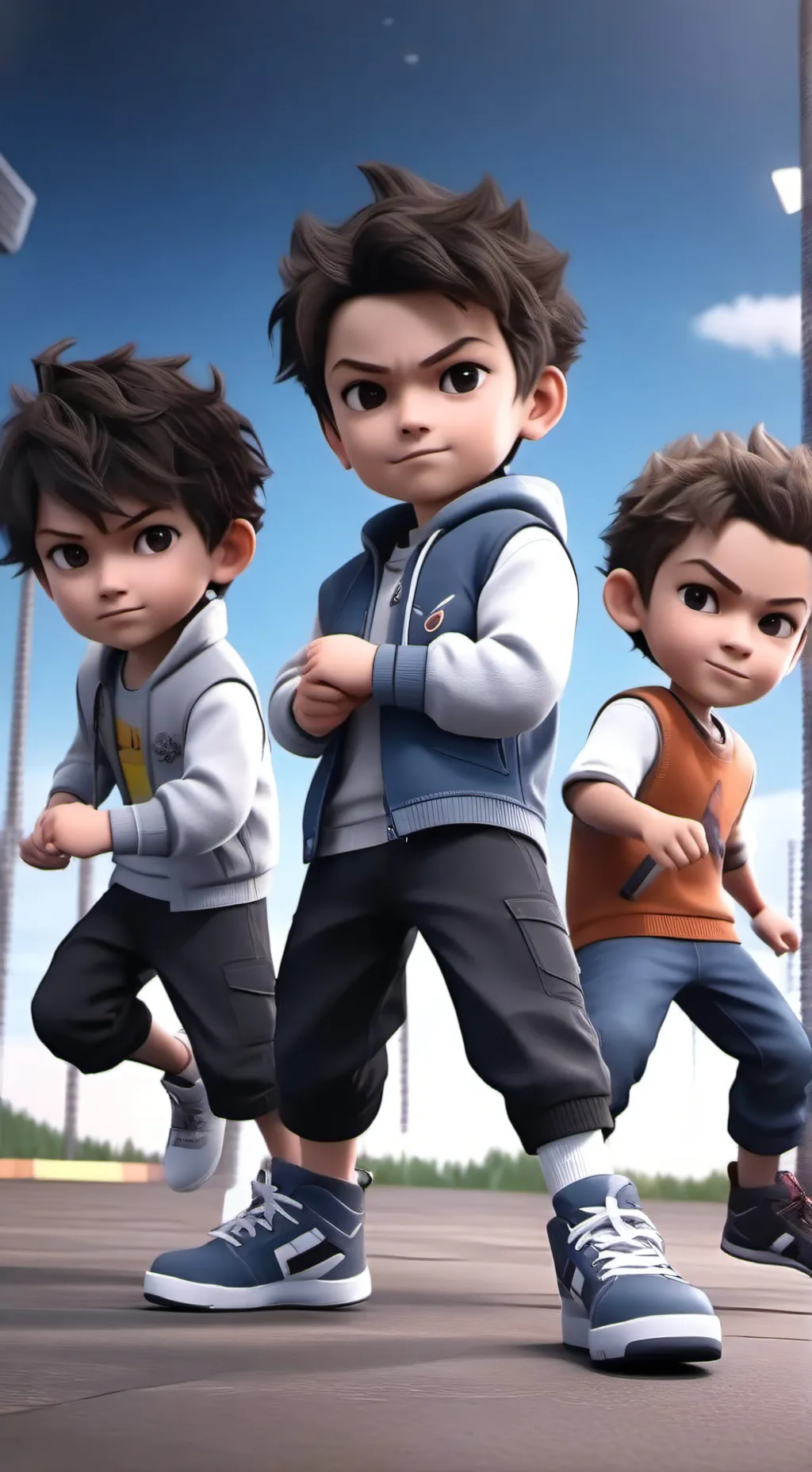 ai character: The Boy Gang background