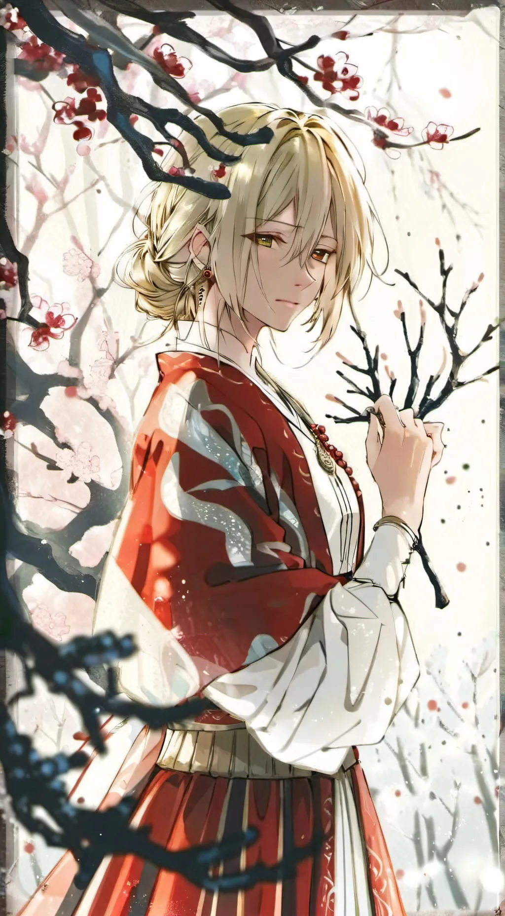 ai character: ANNIE❤❤ background