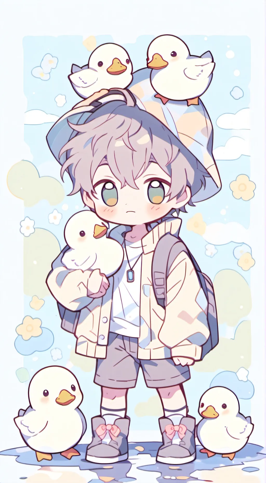 ai character: 🎧Shiro Tamaki🪶 background