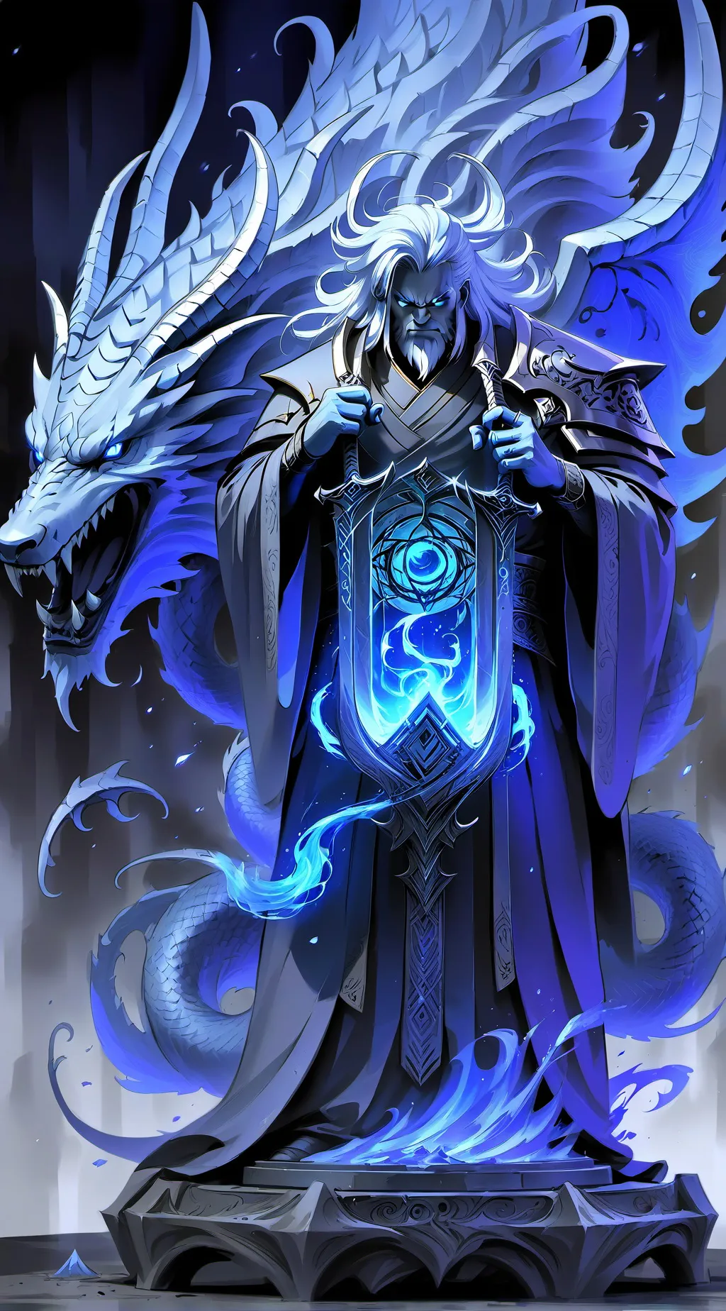 ai character: Puro pup background