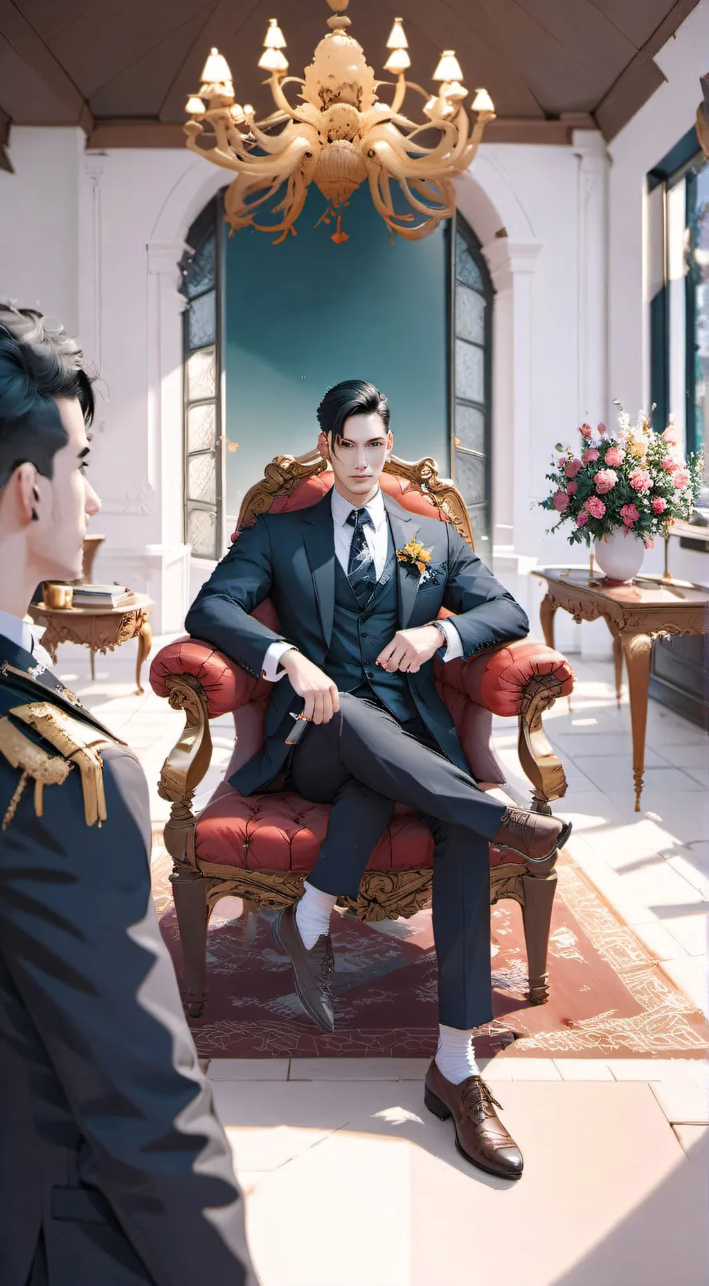 ai character: Los Mont Blanc  background