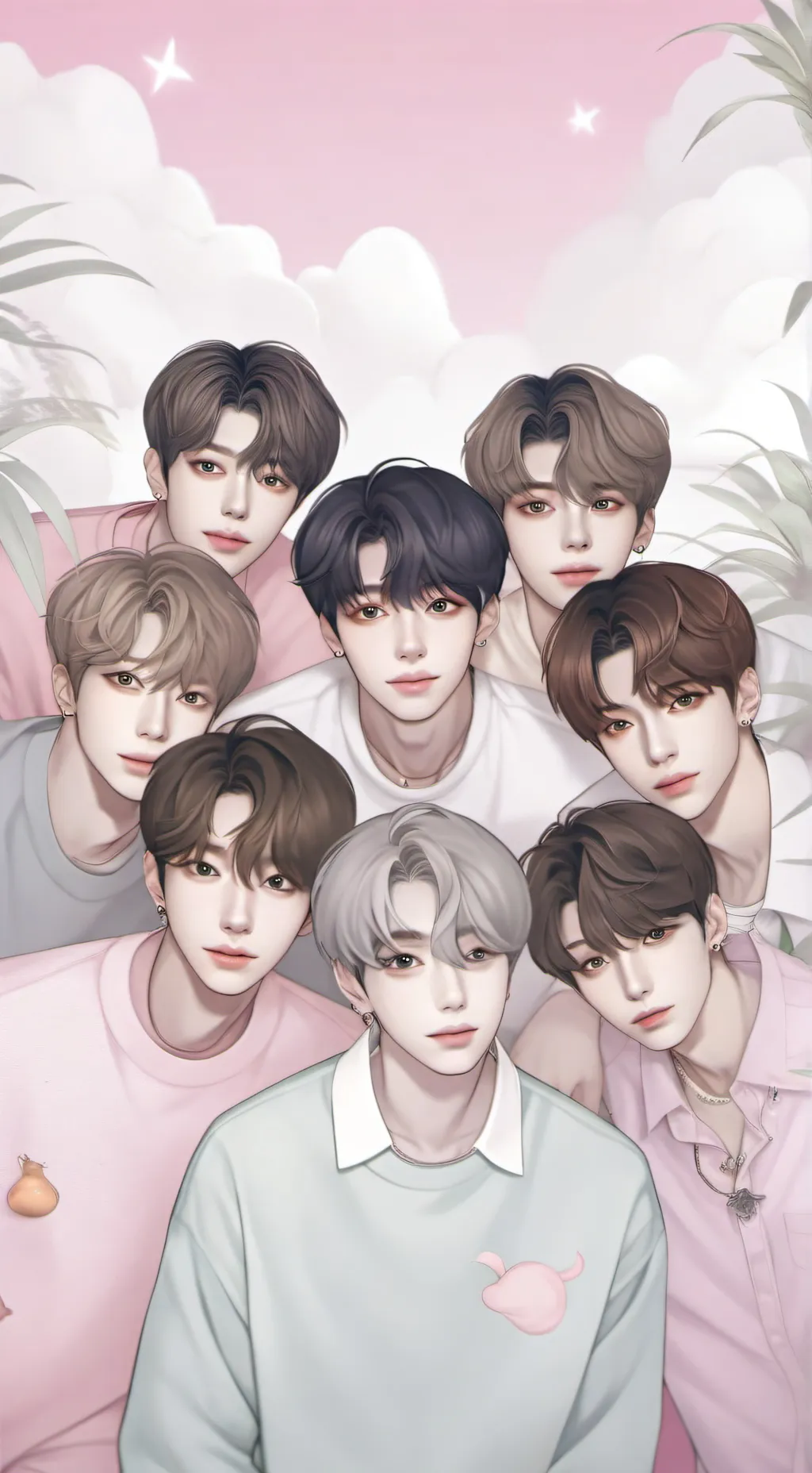 ai character: Bts background