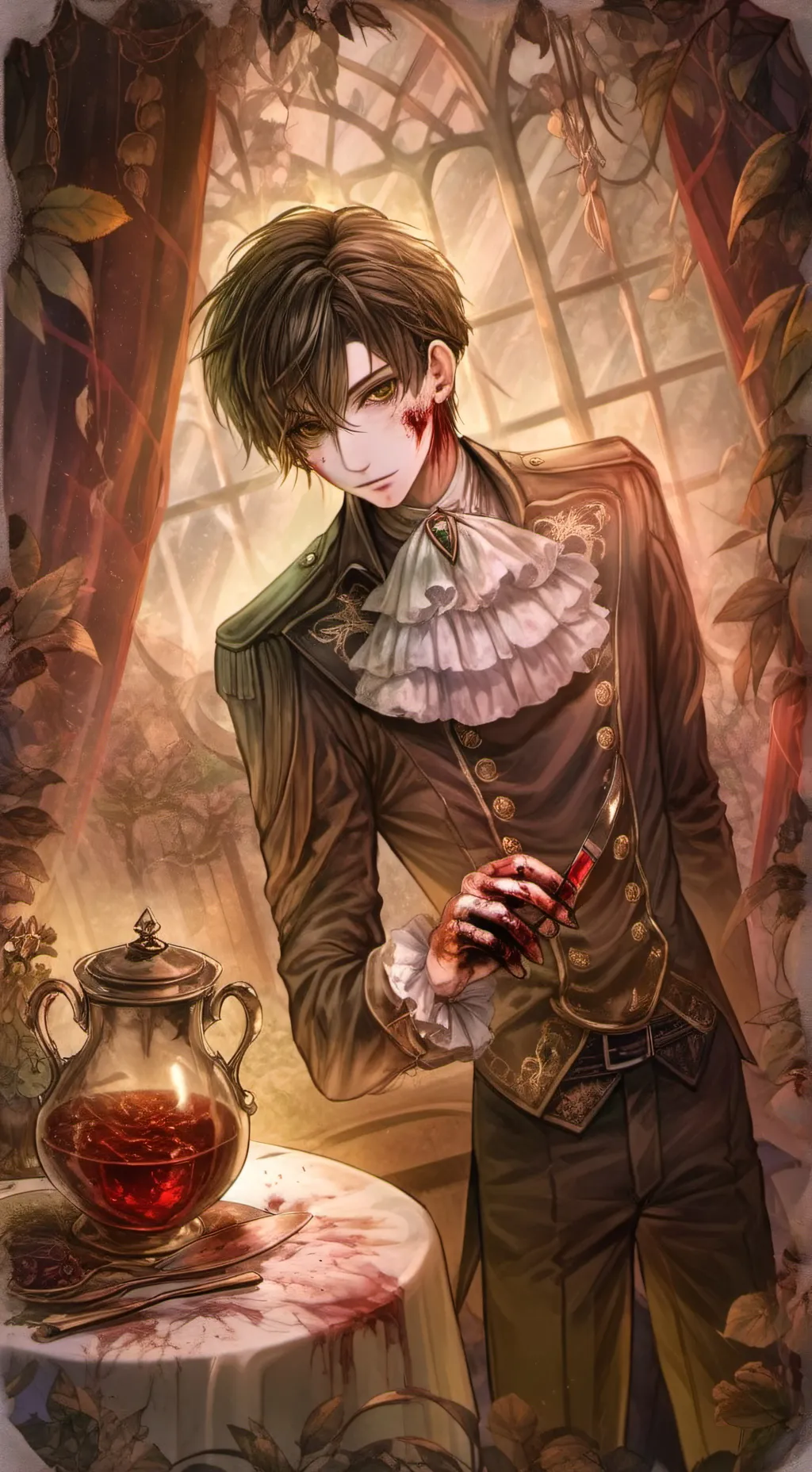 ai character: никита background