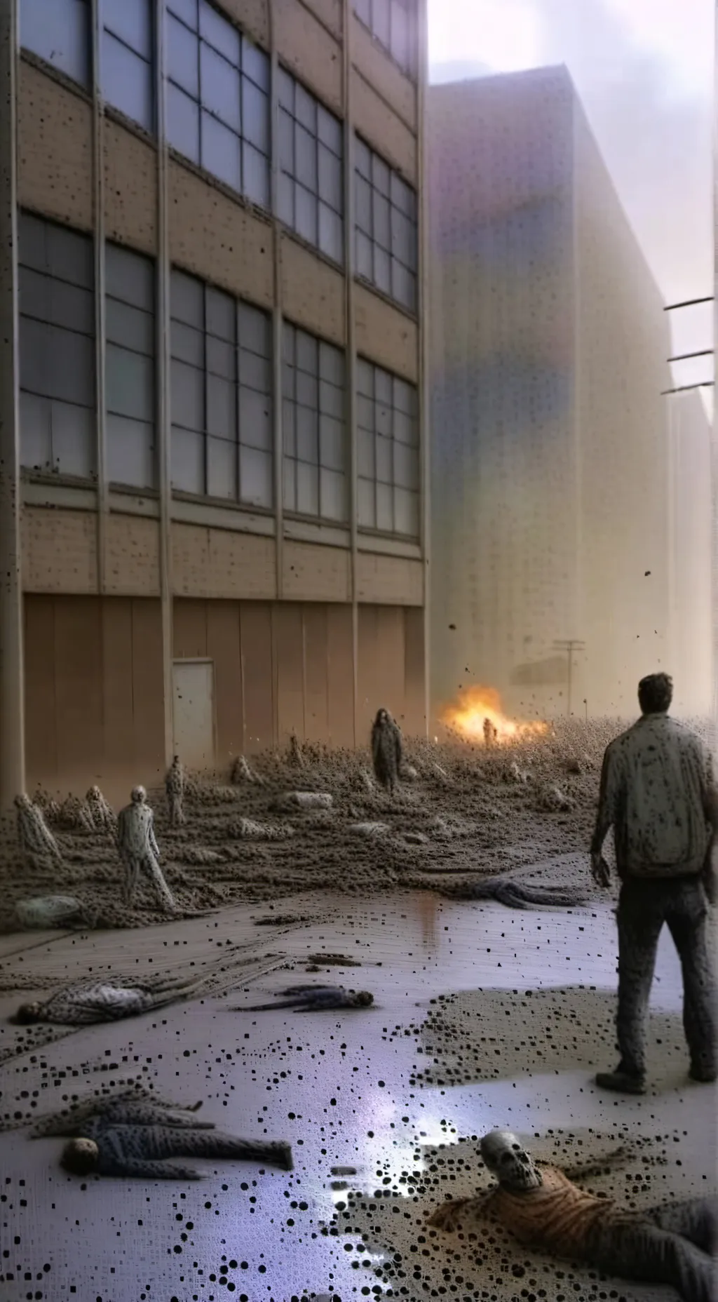 ai character: Zombie Apocalypse  background
