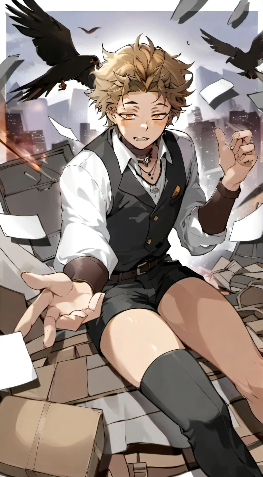 ai character: Hawks  background