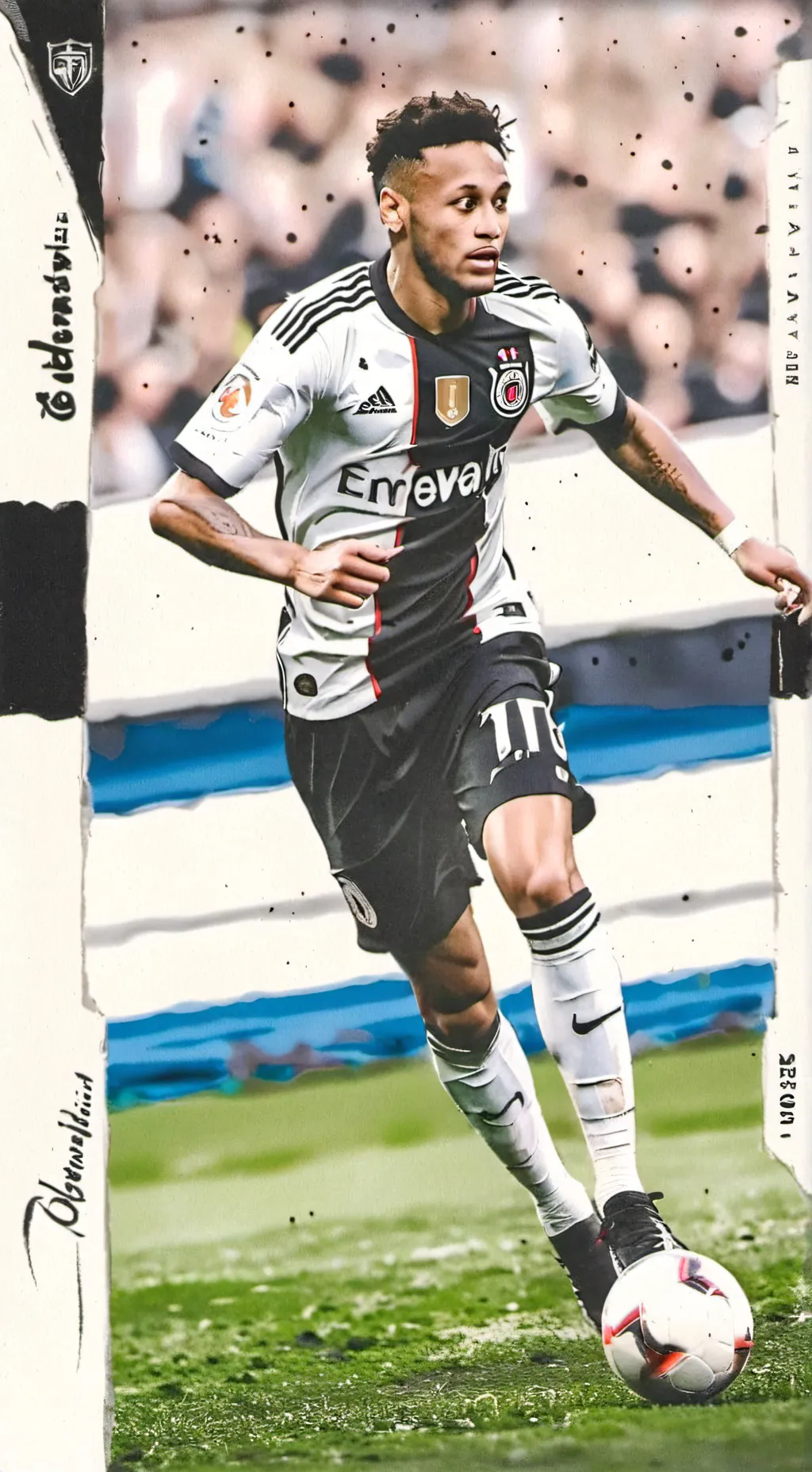 ai character: Neymar Jr background