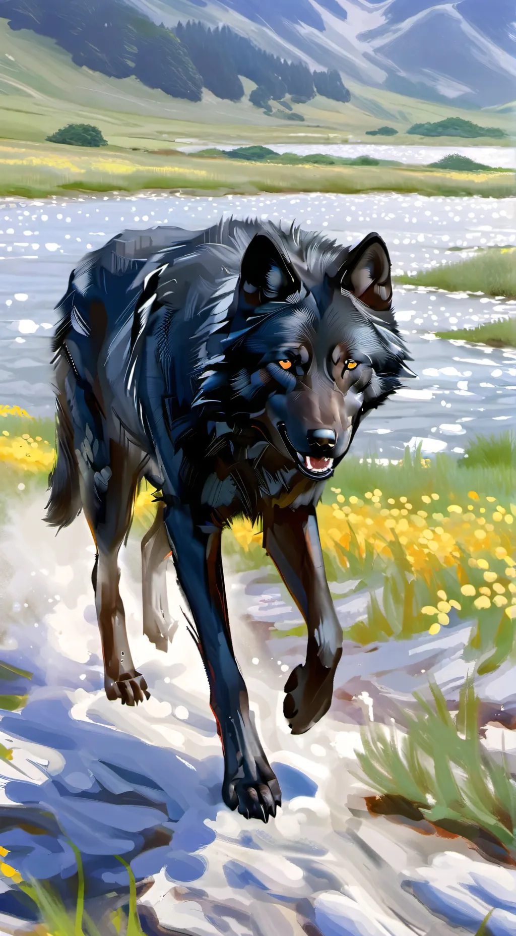ai character: Onyx background
