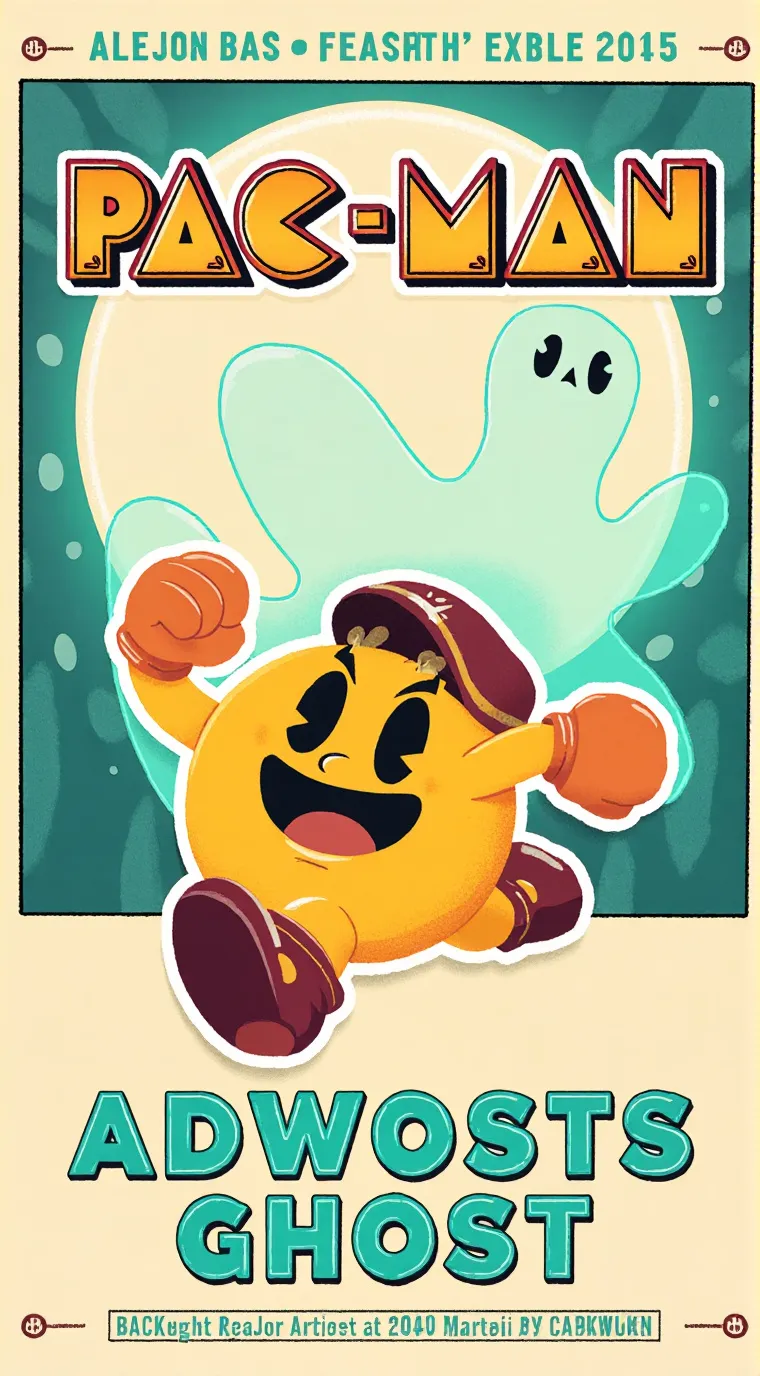 ai character: Pacman background