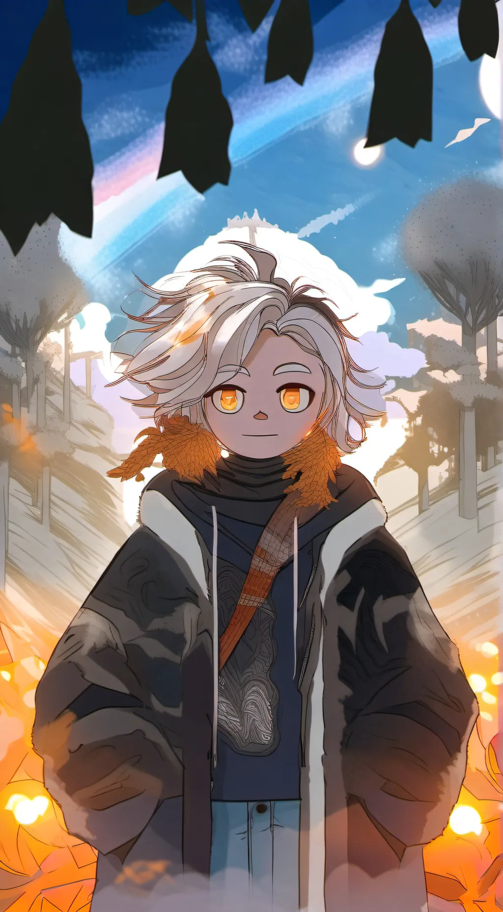 ai character: Prom queen background