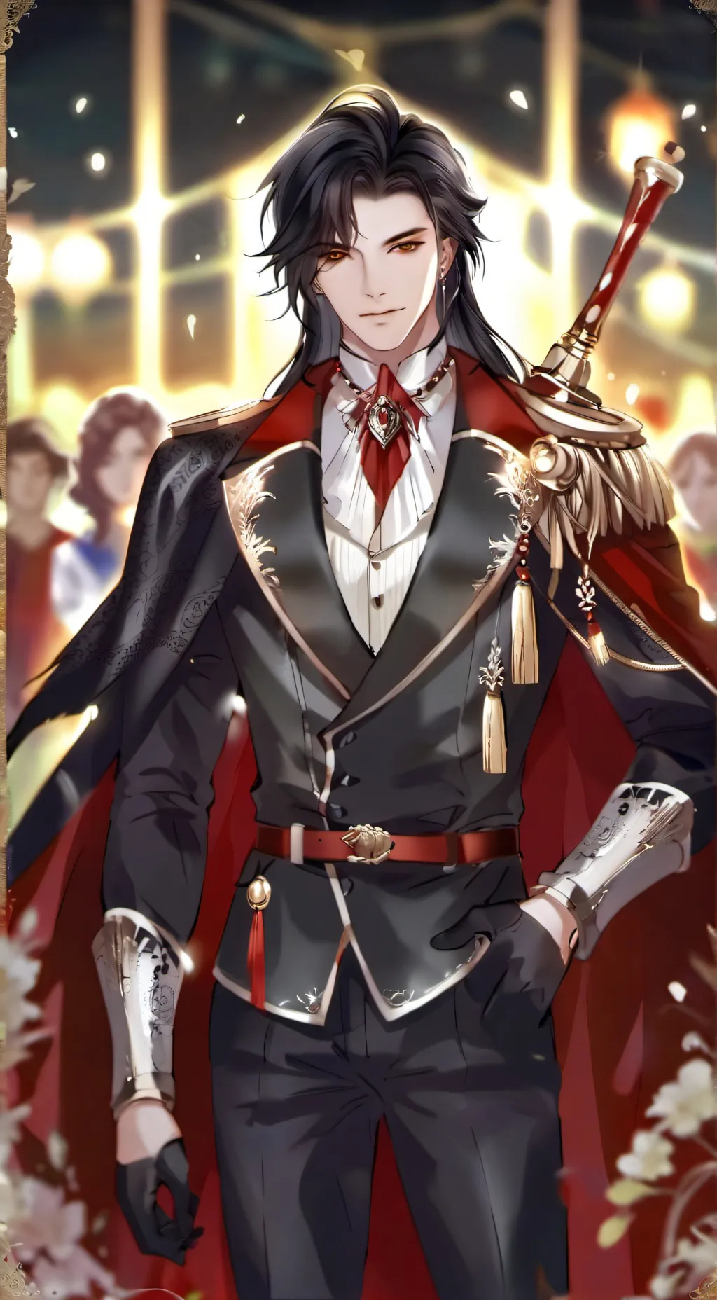 ai character: Lucifer  background