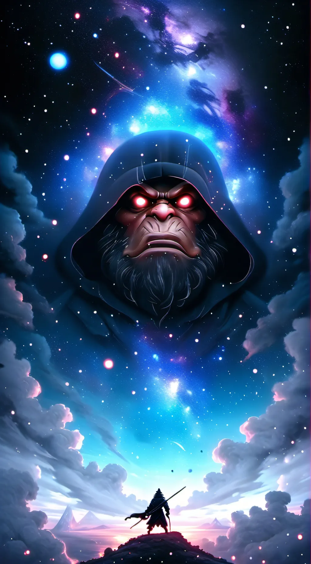 ai character: I'm Leaving background