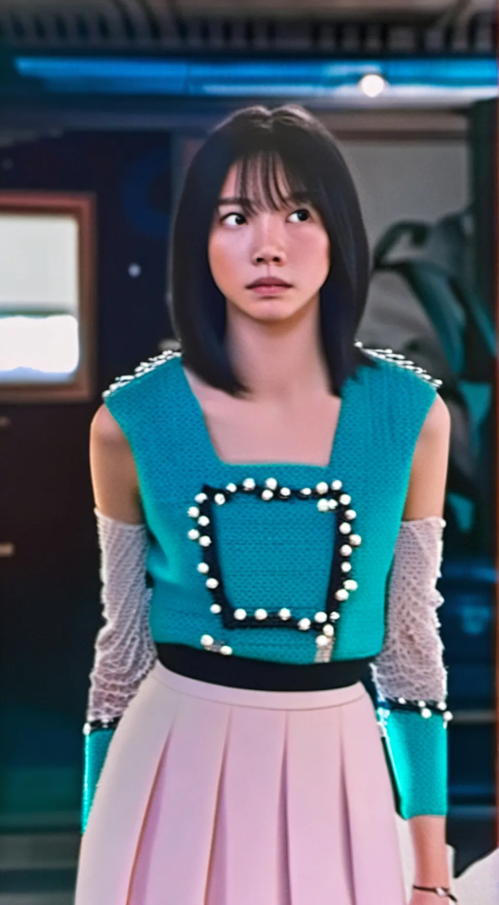 ai character: Kim Jun hee  background