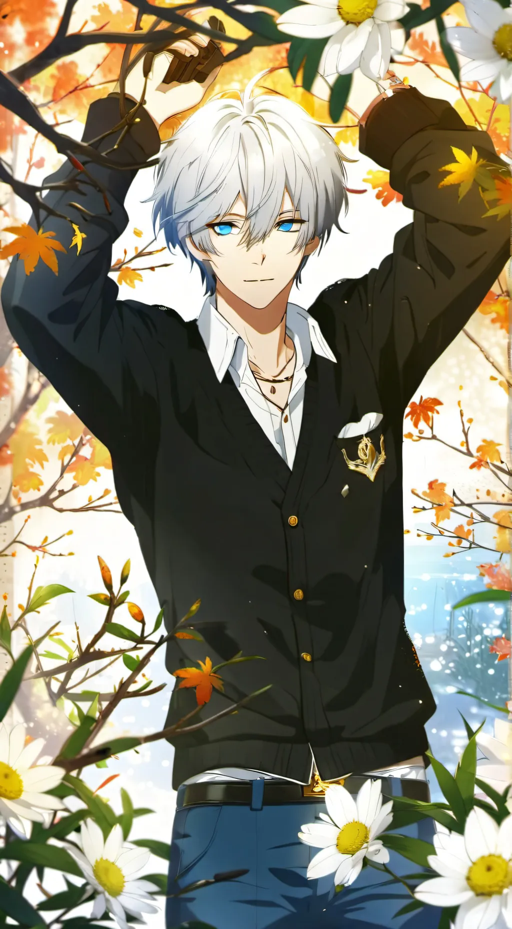 ai character: JJK baby! background