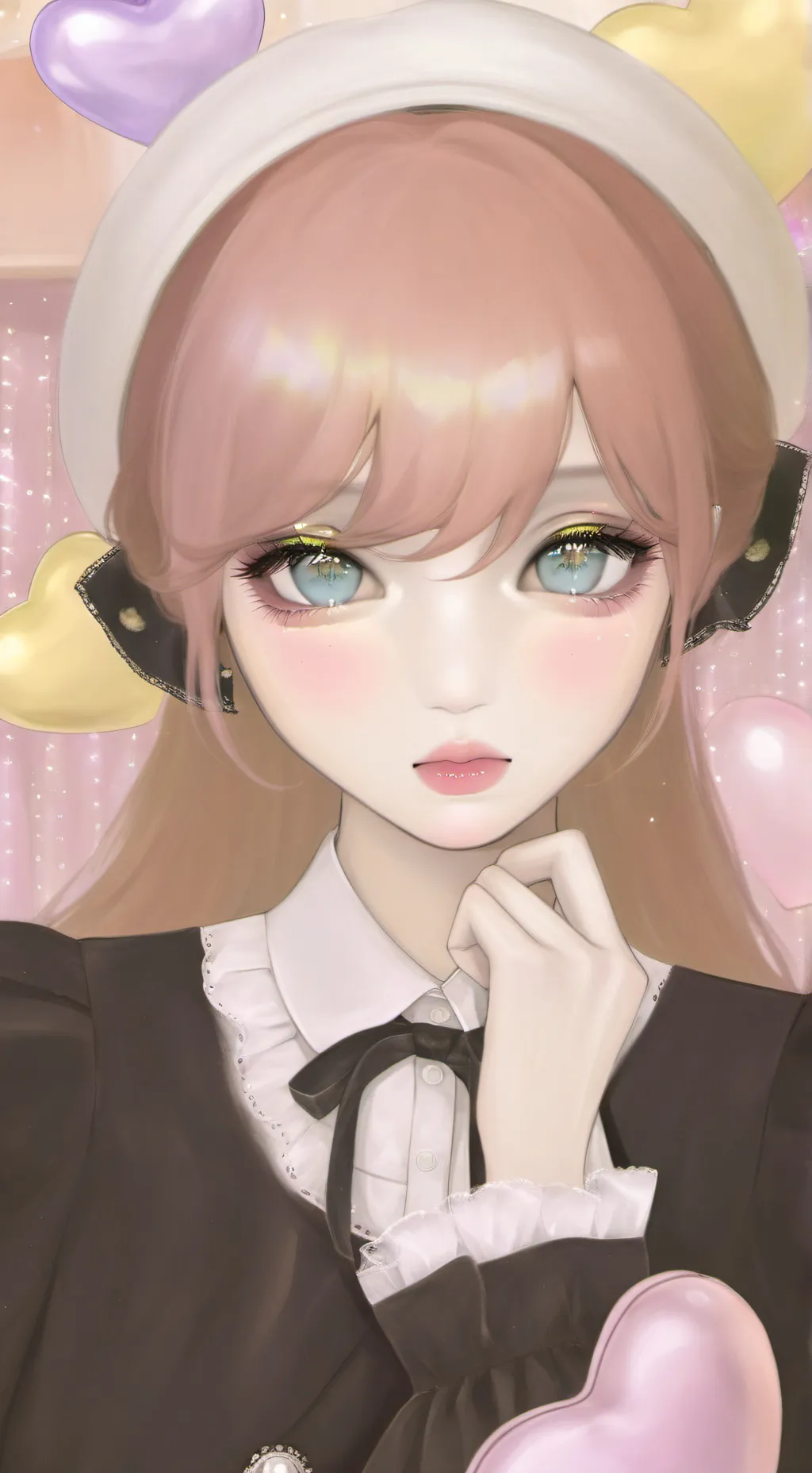 ai character: momo background