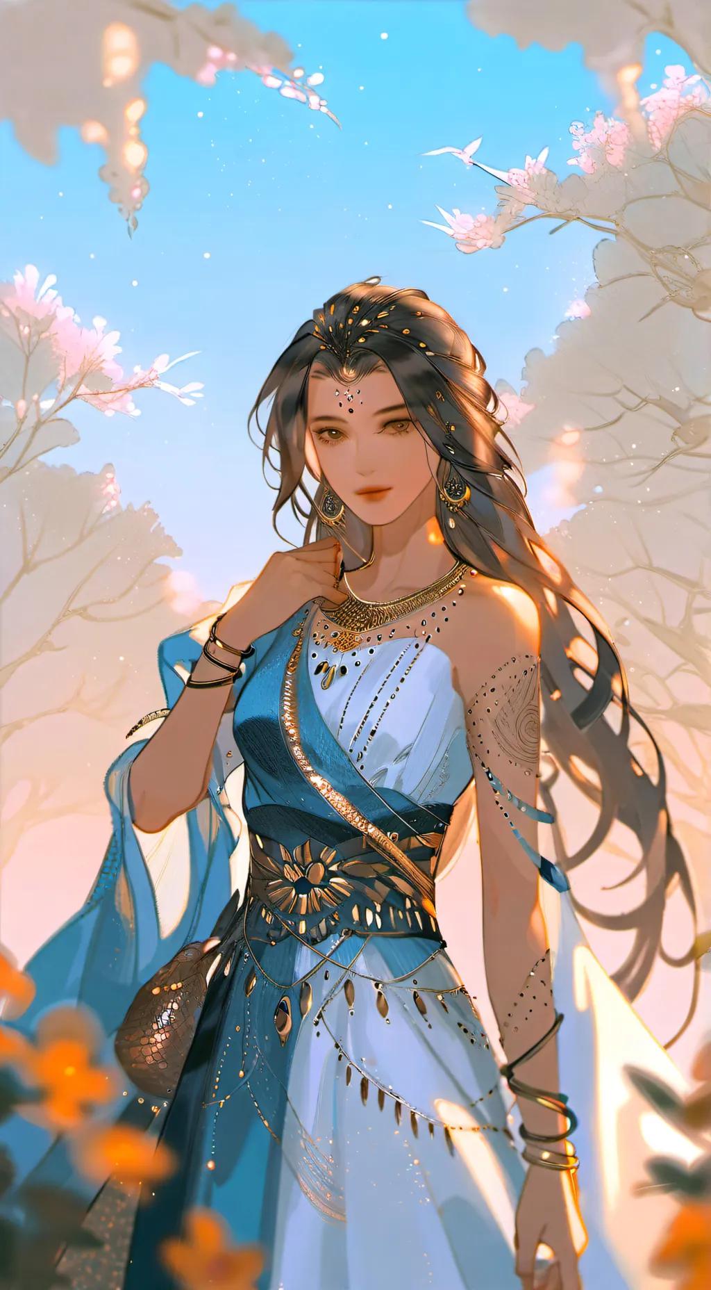 ai character: tu novia  background