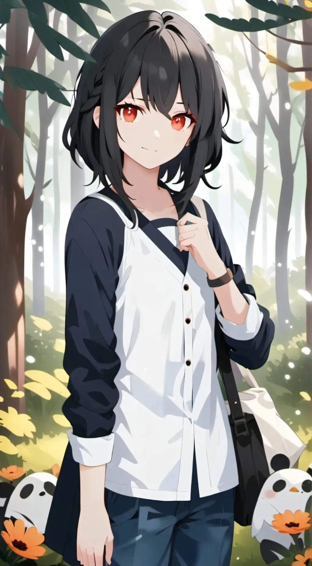 ai character: nuevos en DW 🌈🌹✨ background