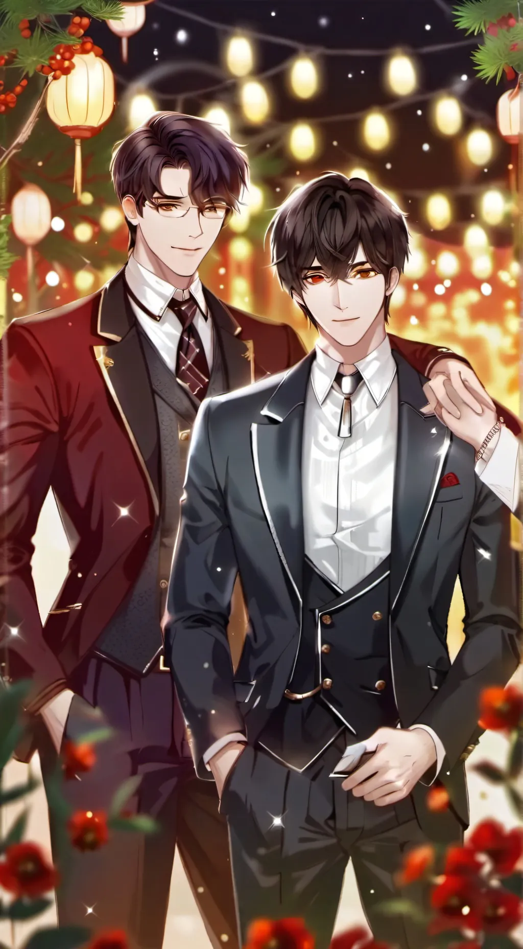 ai character: james and carl background