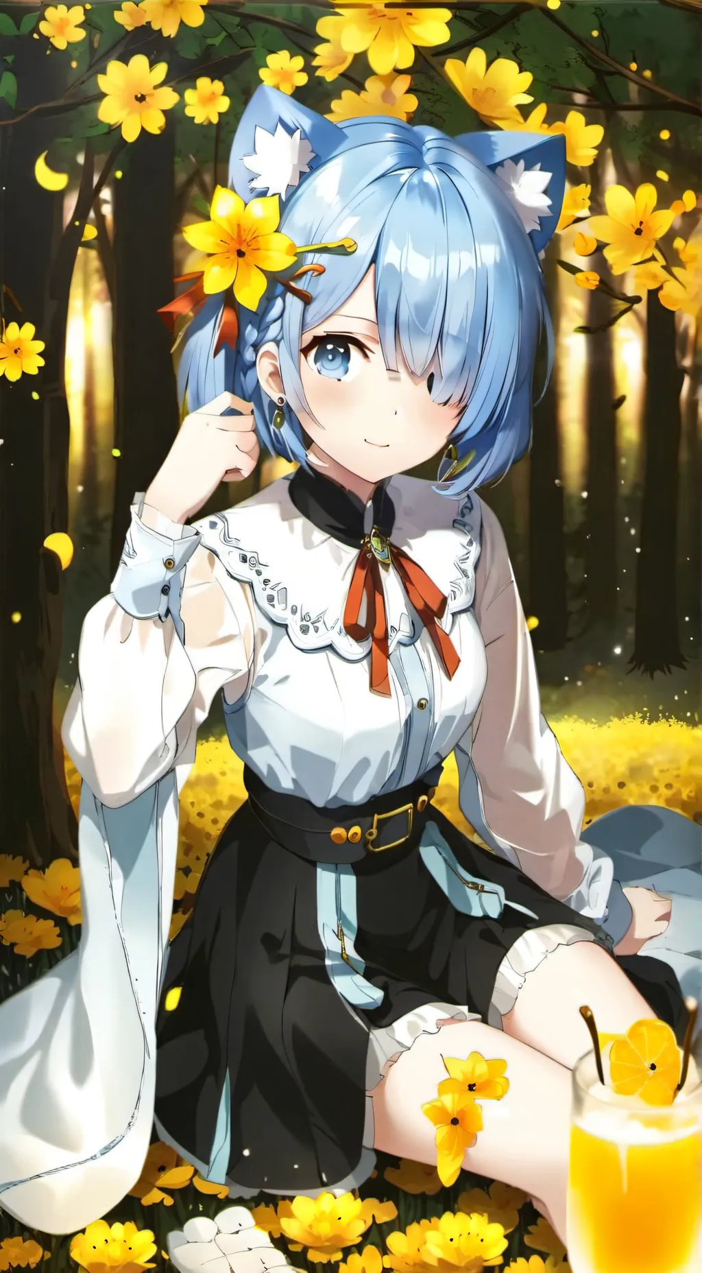 ai character: Miyari background
