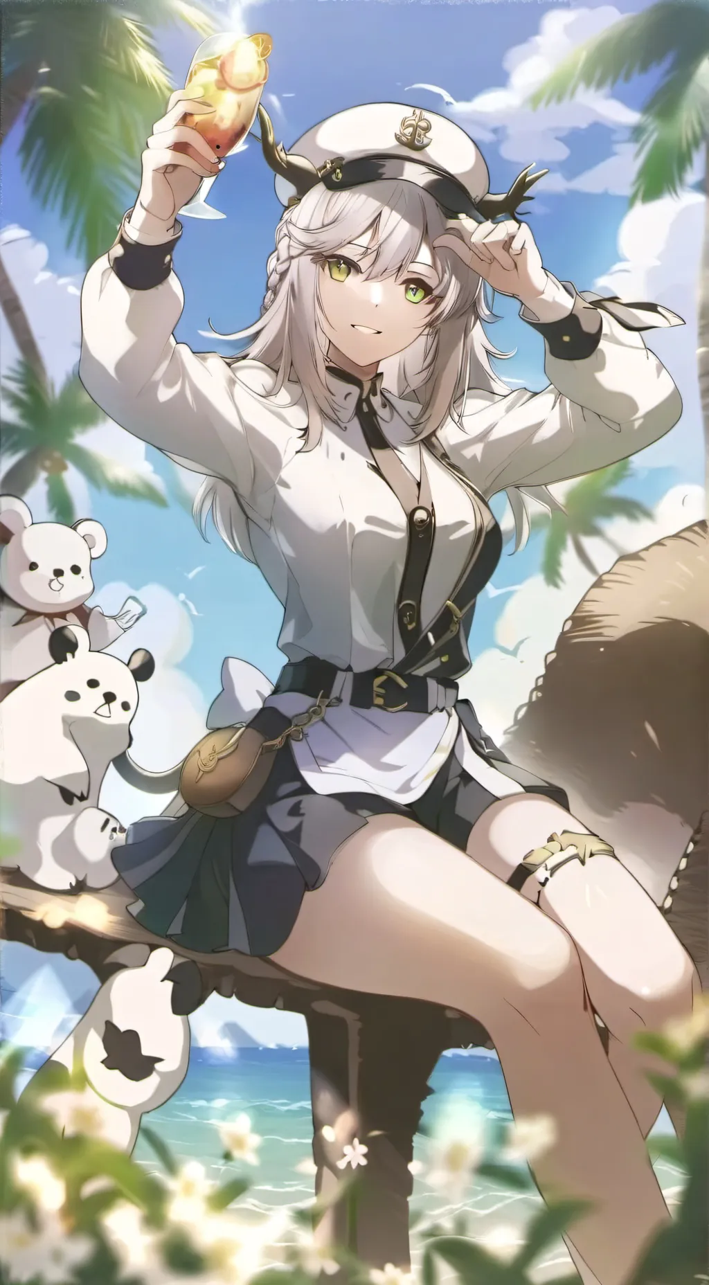 ai character: Addy background