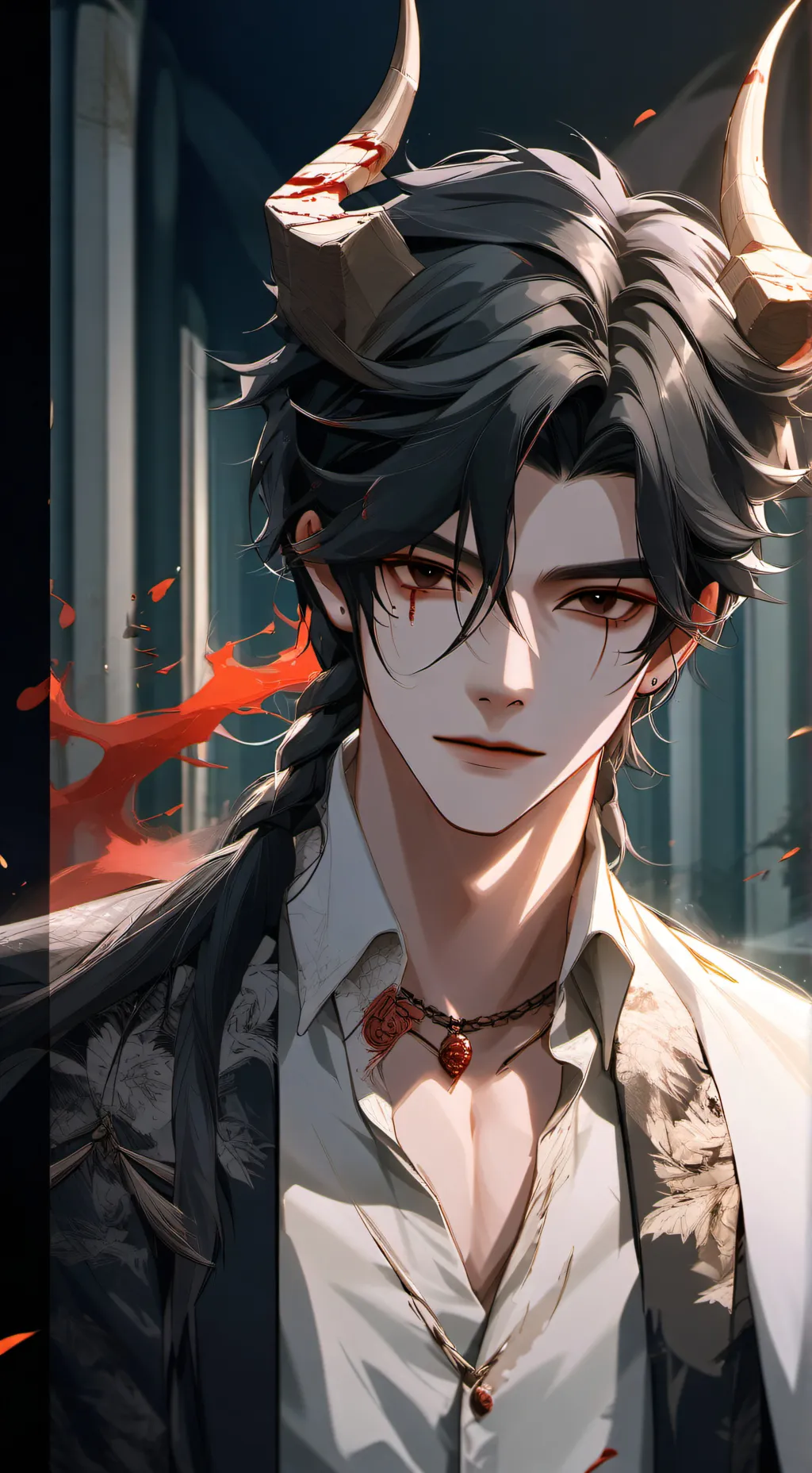 ai character: Dexter background