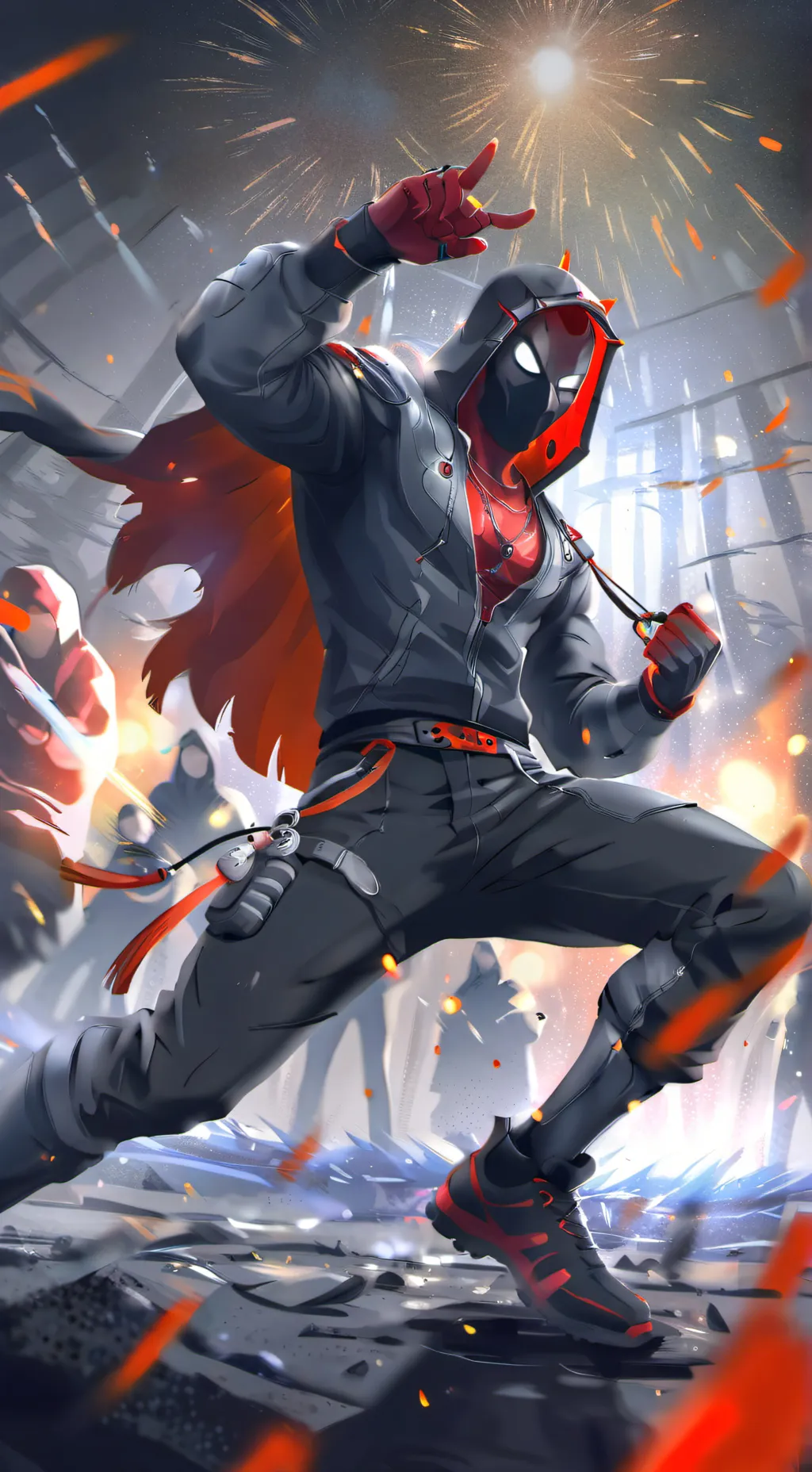 ai character: batalla de música background