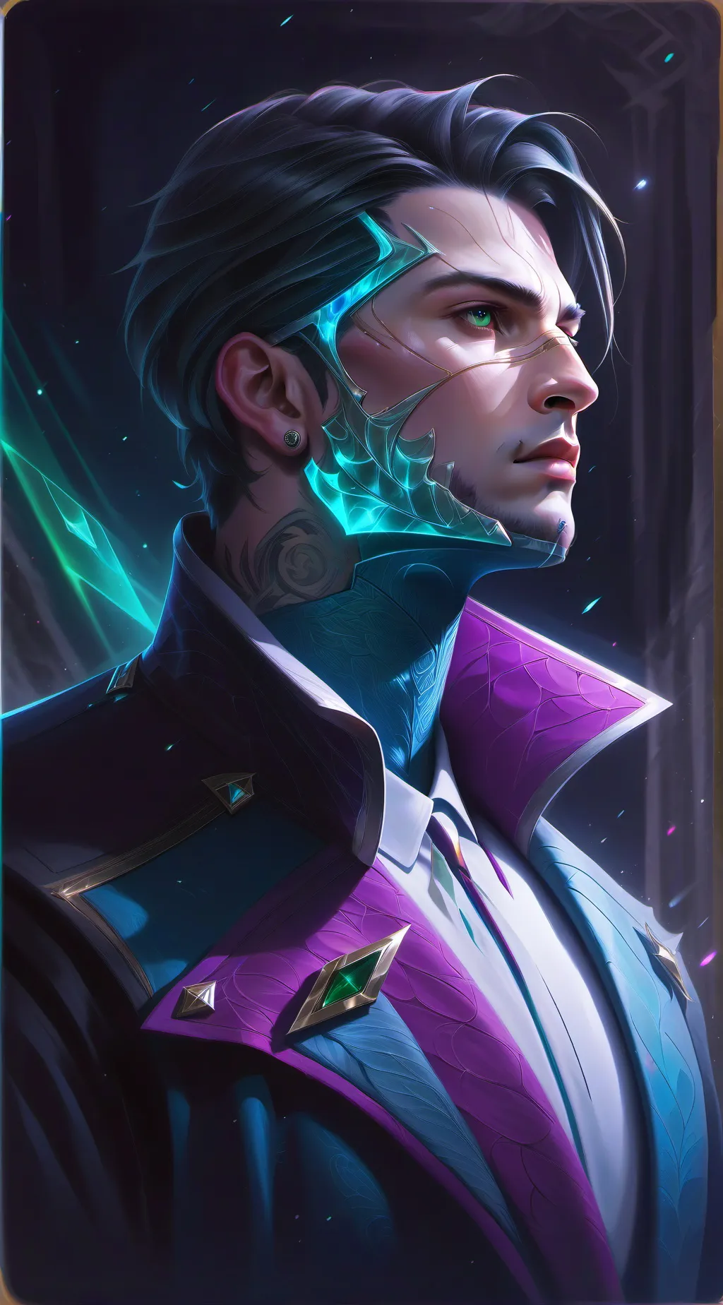 ai character: Burning spice  background