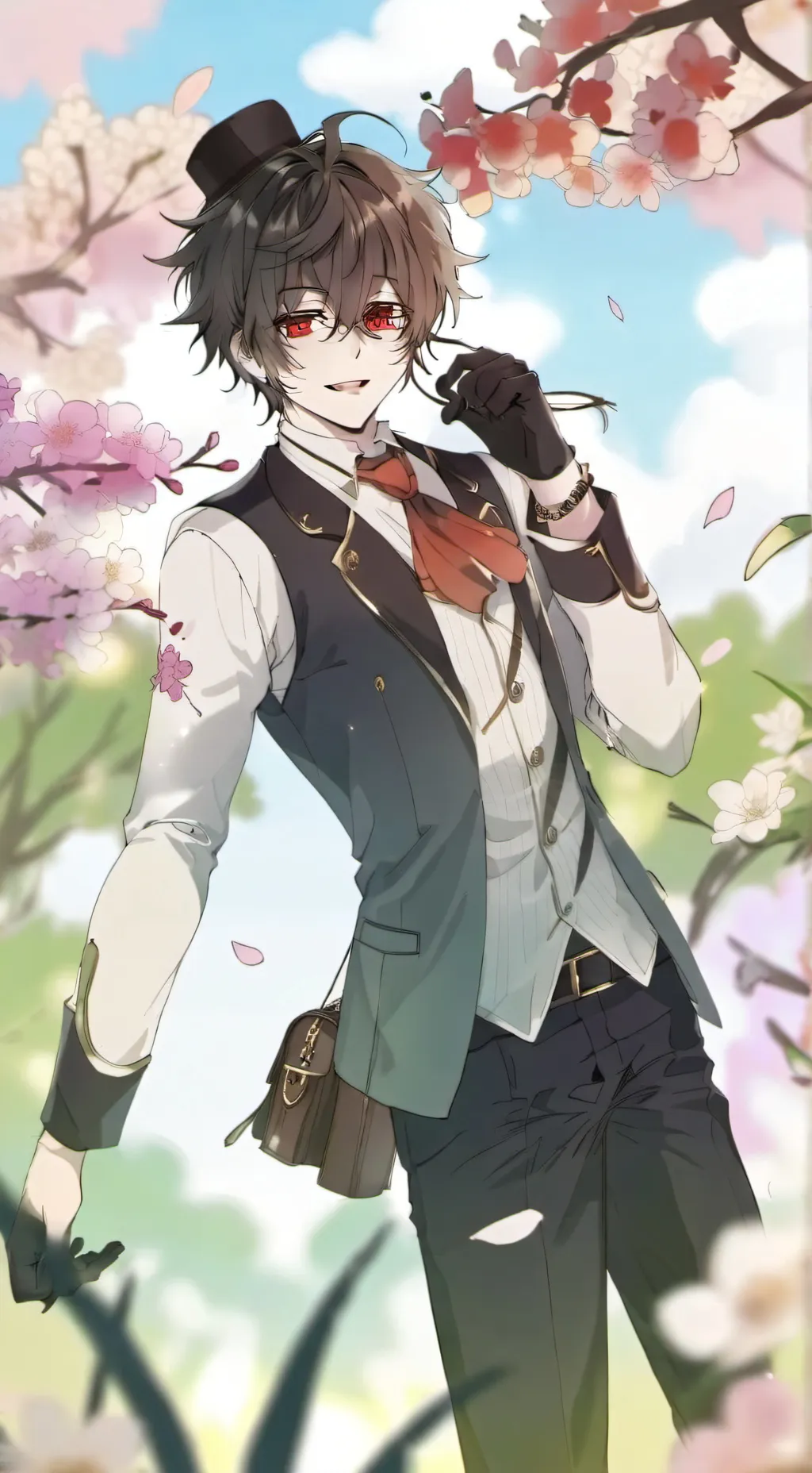 ai character: naoki background