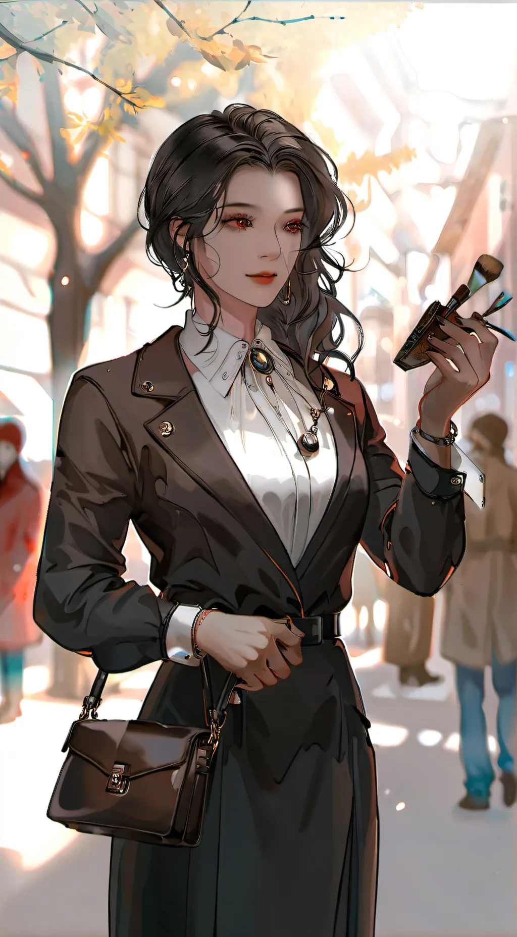 ai character: 𝓜𝓲𝓽𝓼𝓾🌸 background
