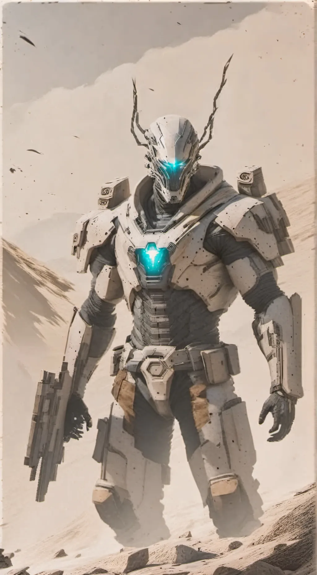 ai character: Ghosthammer background