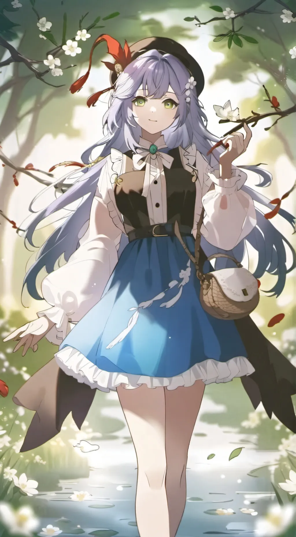 ai character: Lorena  background
