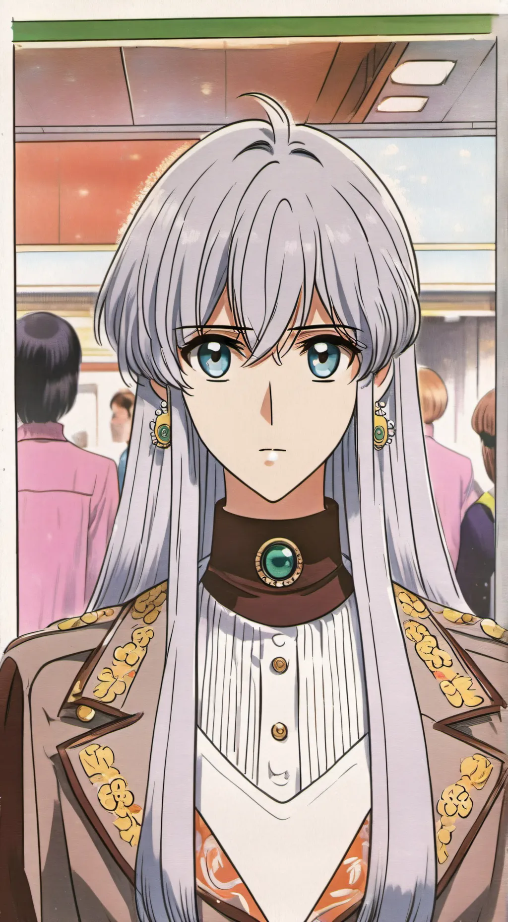 ai character: Claire  background