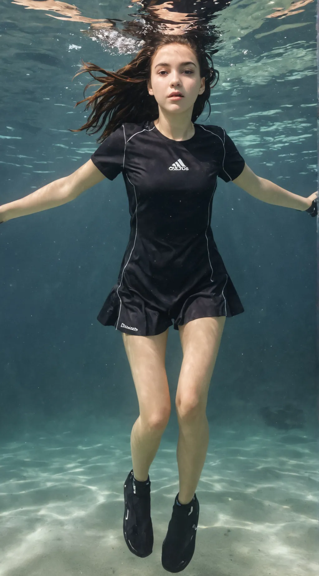 ai character: gta girl drowning background