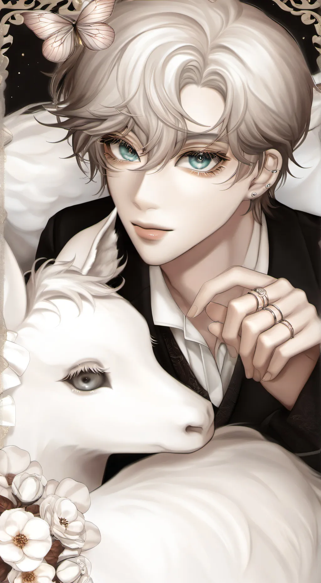 ai character: AXEL ✩ background