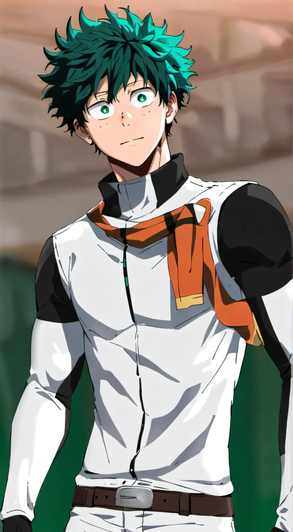ai character: Izuku Midoriya. background