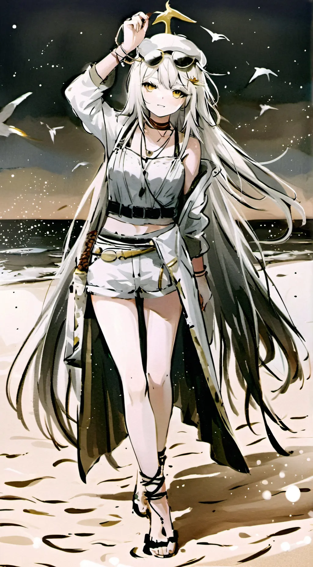 ai character: Rose background
