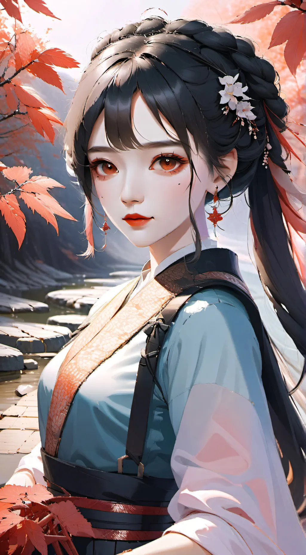 ai character: emliy  background