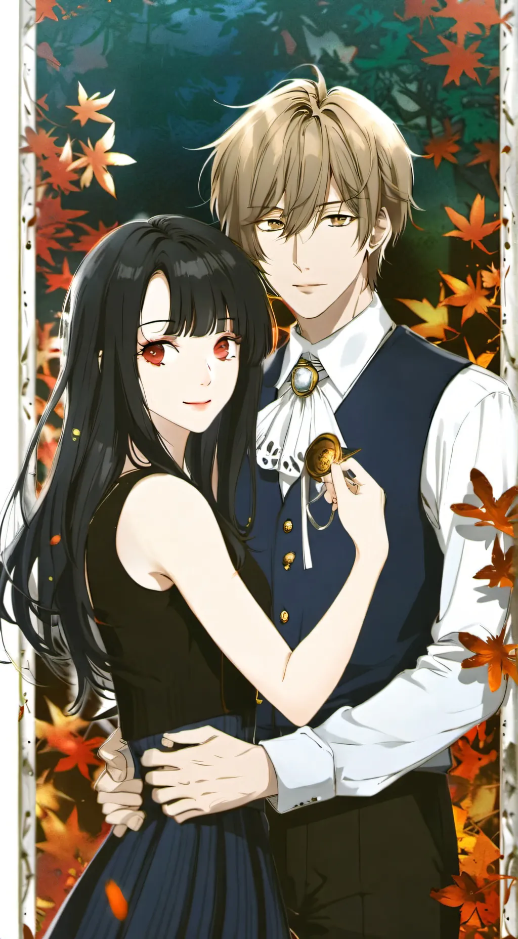 ai character: lisa et max background