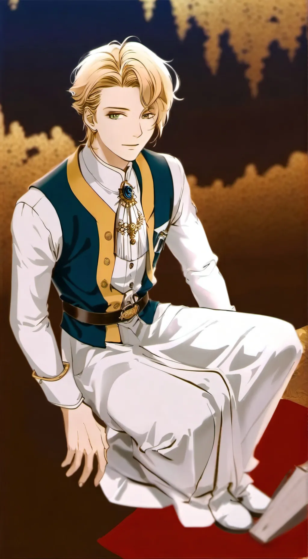 ai character: богач background