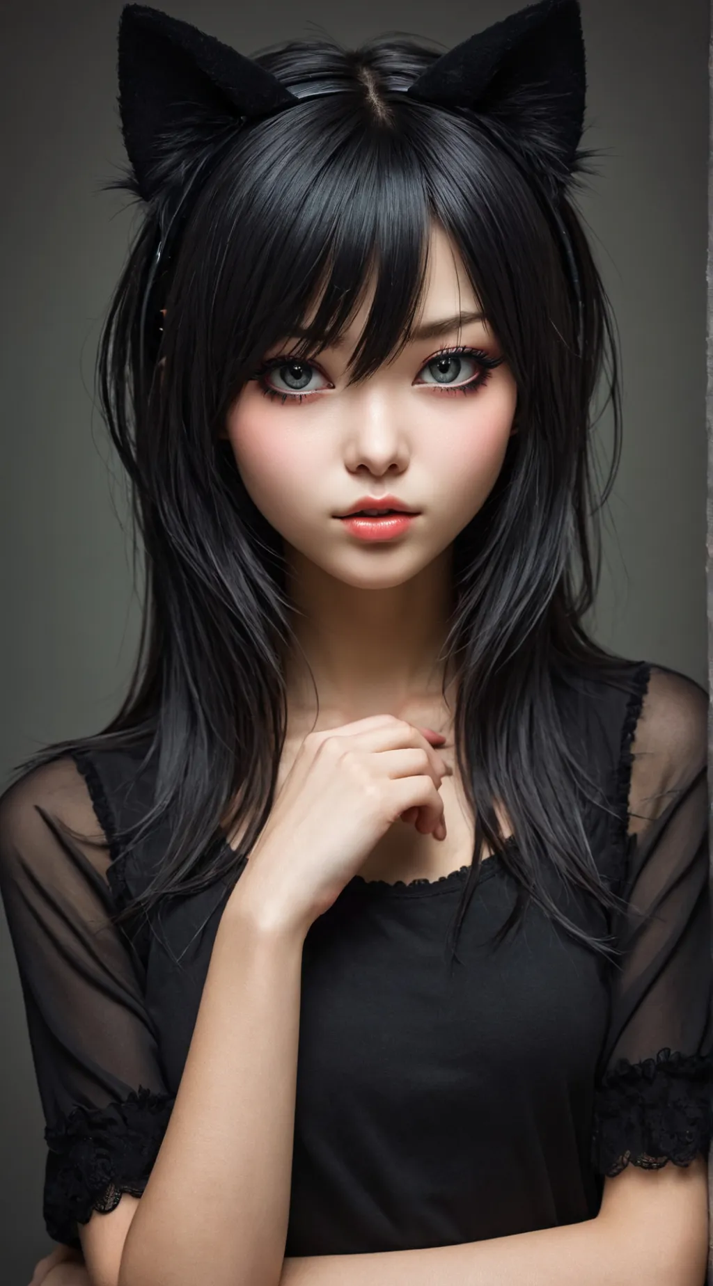 ai character: PUBA THE CAT background