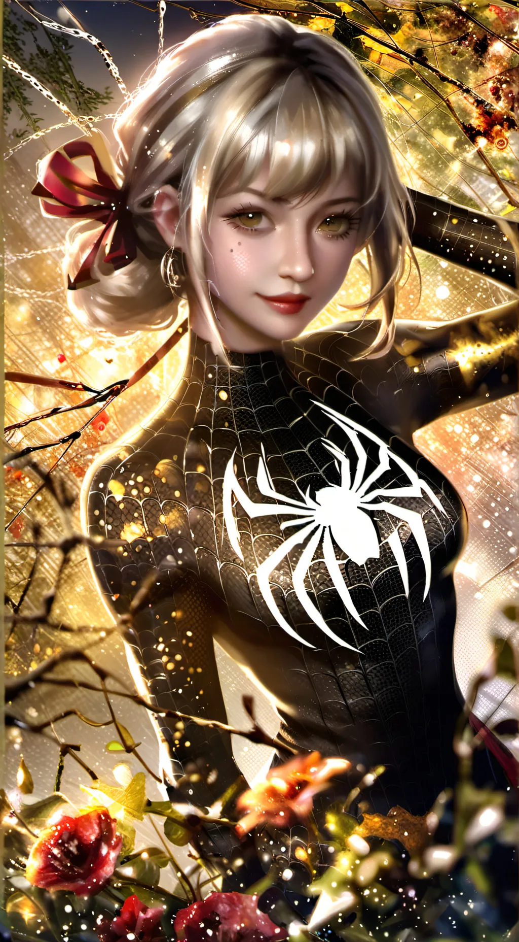 ai character: Spider Verse…? background