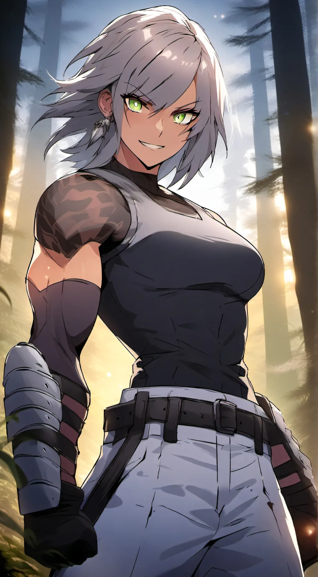 ai character: Terra background