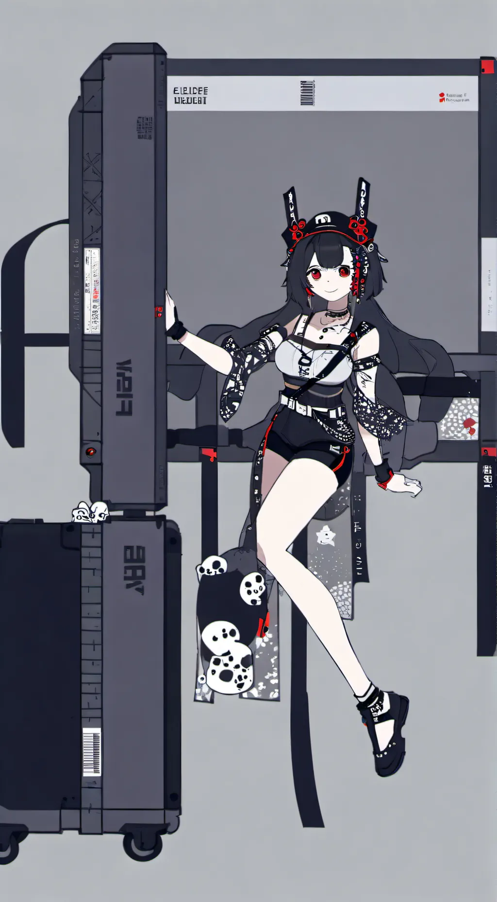 ai character: cloudy drowned background