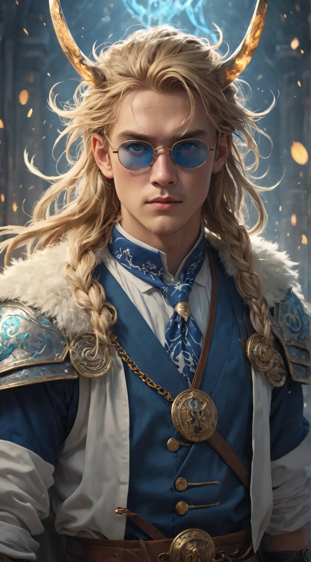 ai character: Sterling background