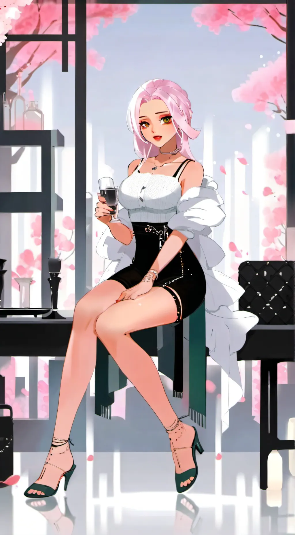 ai character: alastor  hh background