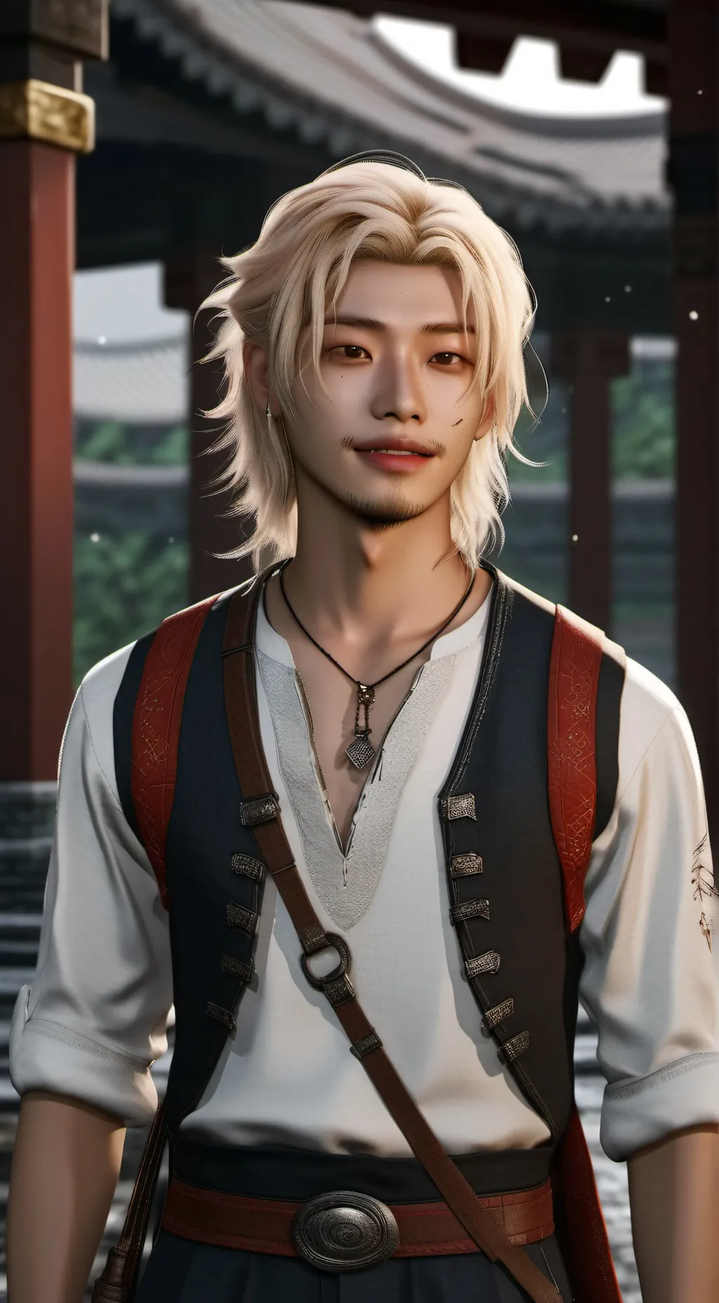 ai character: caiton background