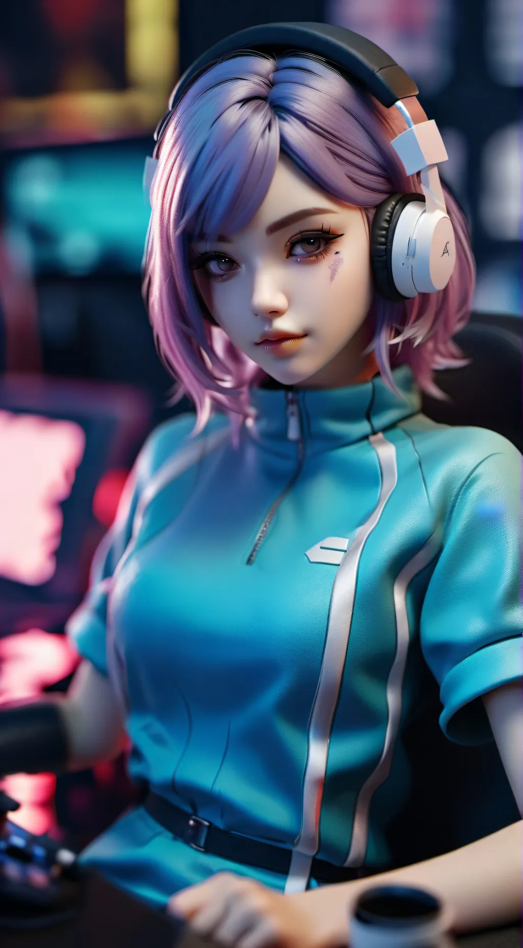 ai character: Astra background