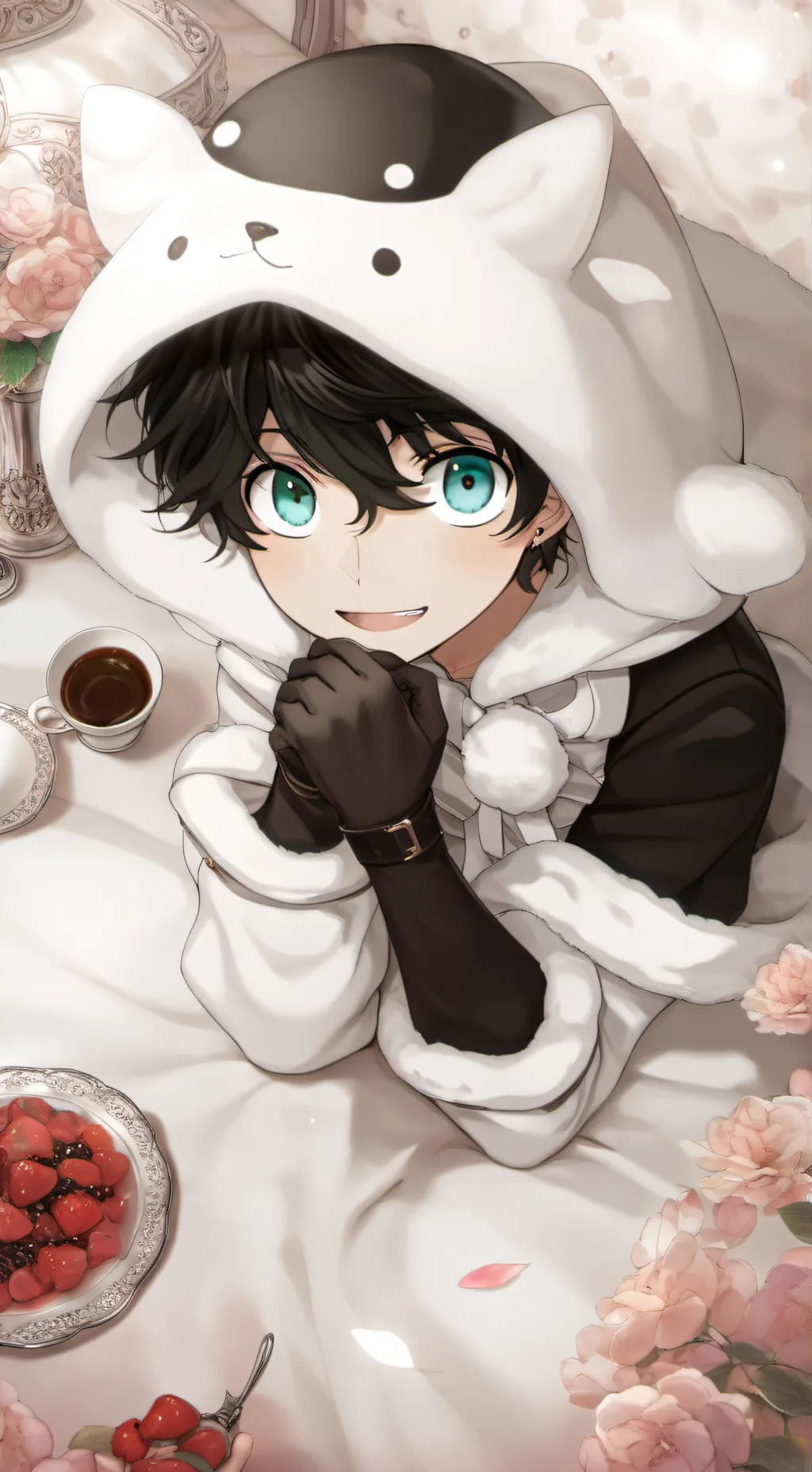 ai character: Lov-eye colour background